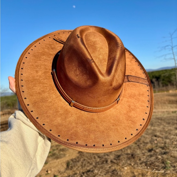 Brown Western Cowboy Hat - Picture 8 of 8